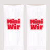 Kindersocken Geburt Weiße Mini Wir foto N° 3
