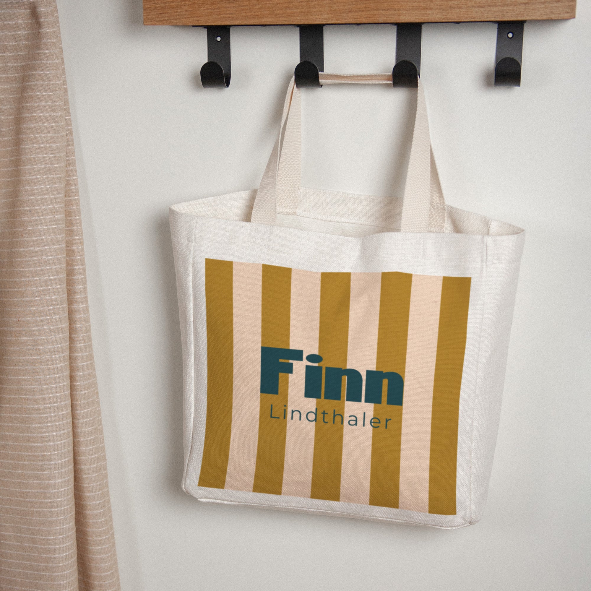 Tote bag Tragehenkel Schülerstreifen foto N° 1