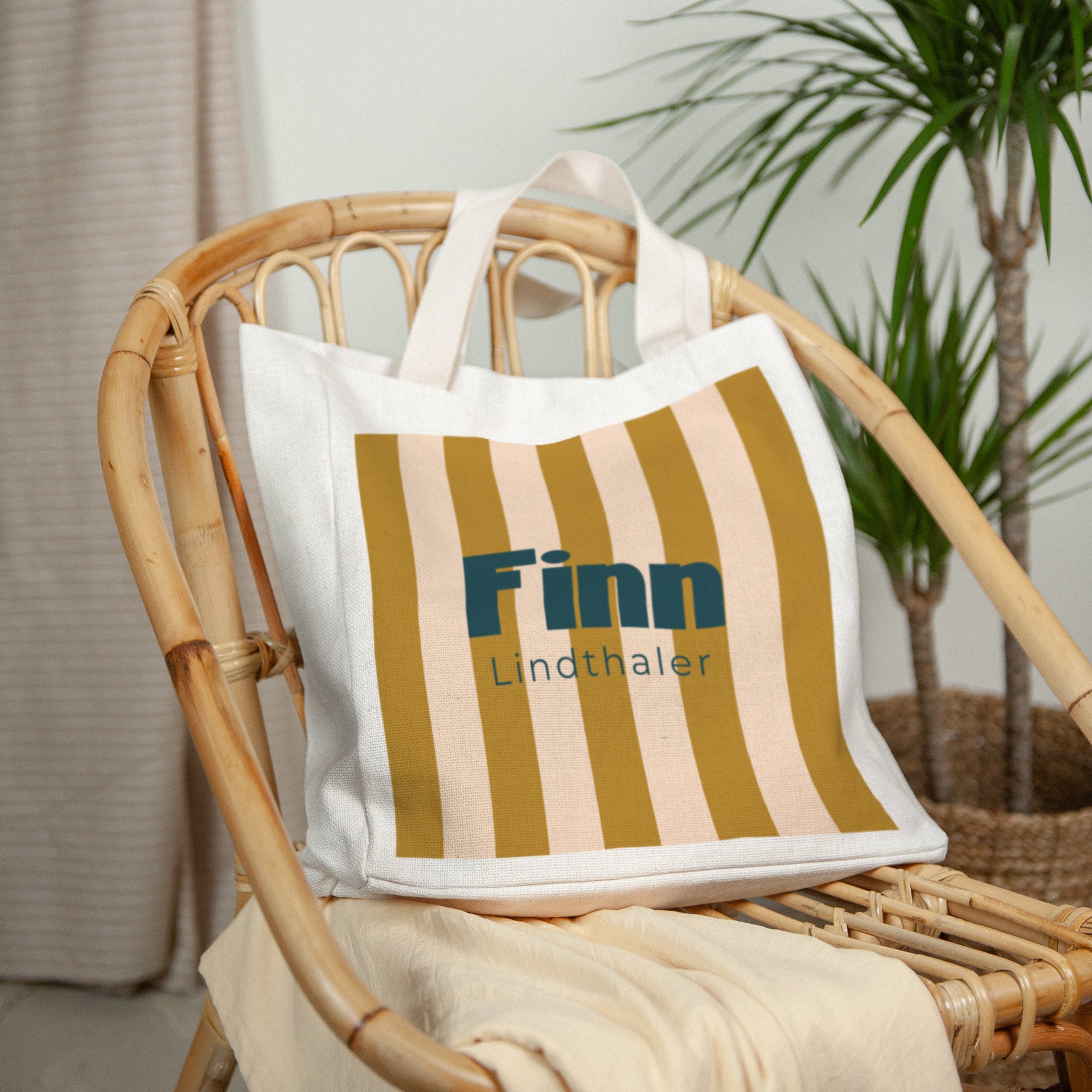 Tote bag Tragehenkel Schülerstreifen foto N° 2