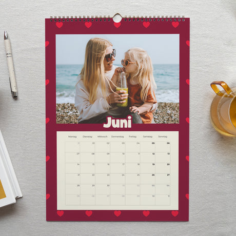 Kalender Foto's Wandgemälde A3 Das Leben in Farbe