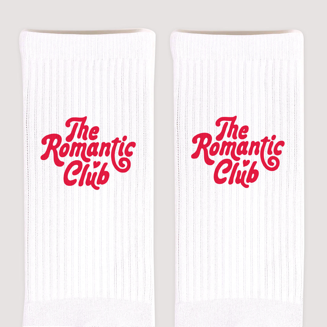 Herrensocken Weiße Der romantische Club foto N° 3