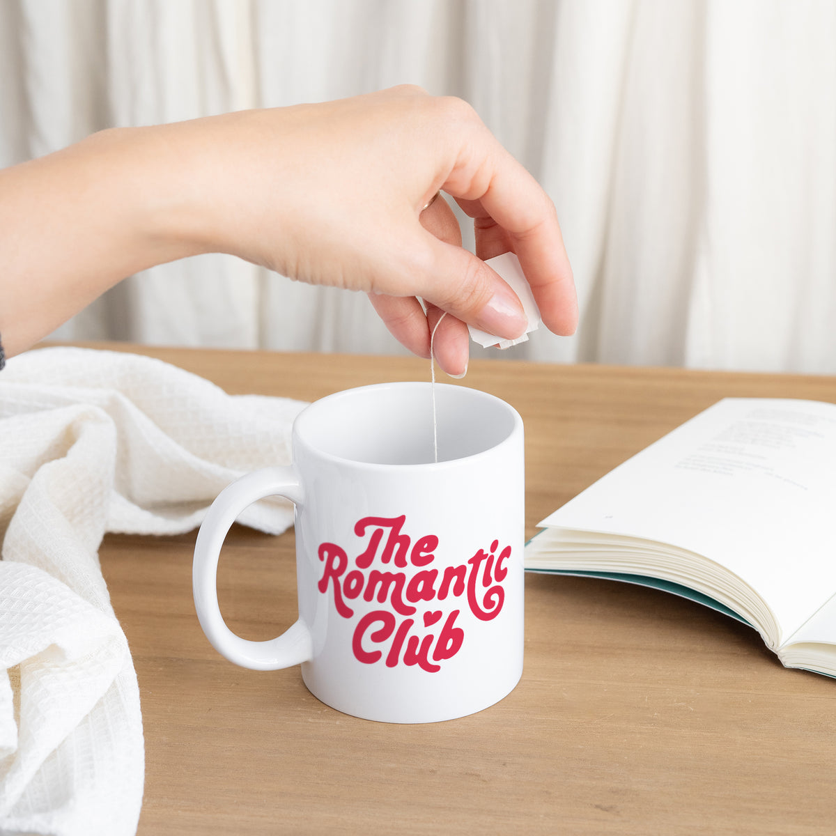 Tasse Weiß Der romantische Club foto N° 3