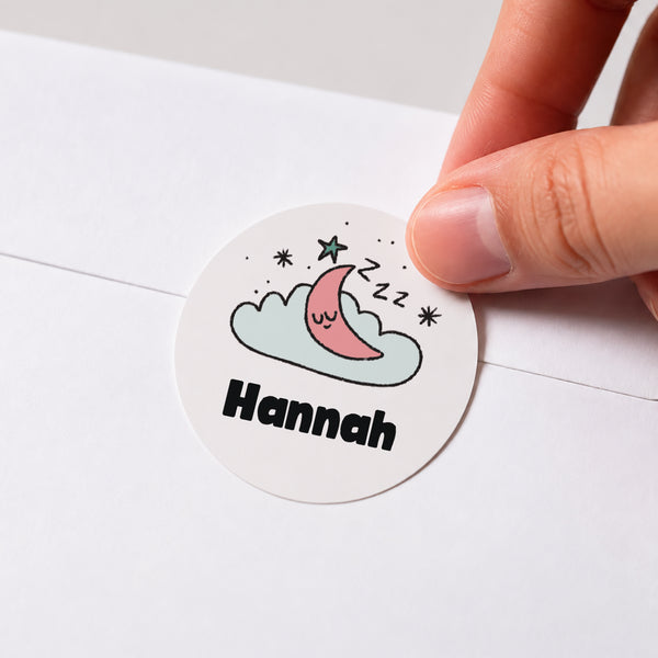 Sticker Geburt Rund Kleiner Traum foto
