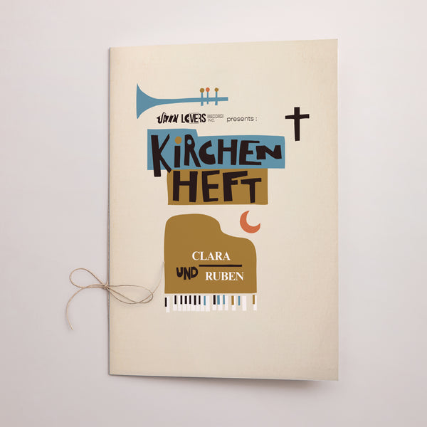 Kirchenheft Hochzeit Doppelflügel Jazzy Lovers foto