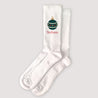 Damensocken Weiße Weihnachtskugel foto N° 1