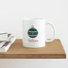 Tasse Weiß Weihnachtskugel foto N° 4