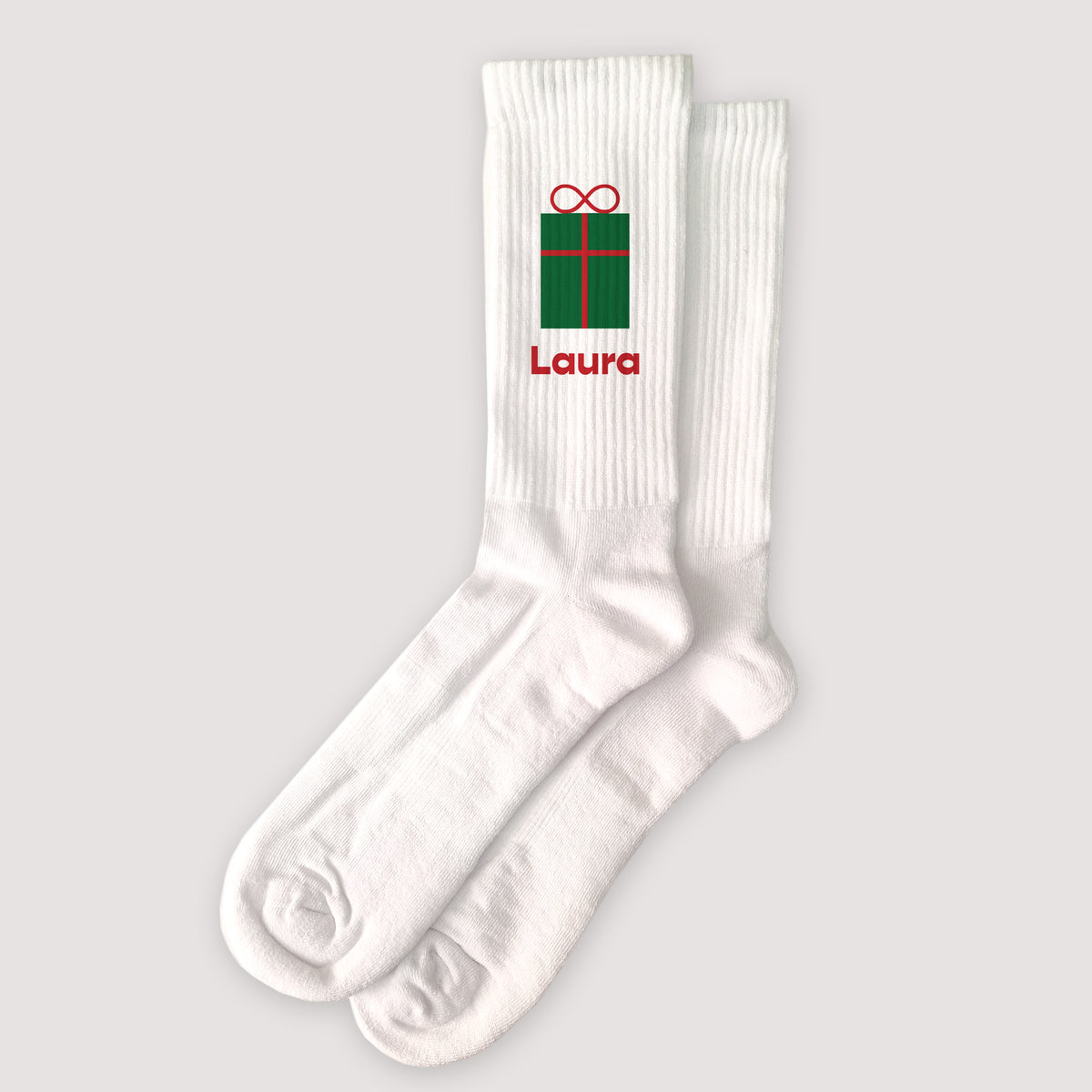 Damensocken Weiße Überraschungsgeschenk foto N° 1