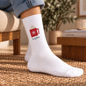 Damensocken Weiße Heiße Schokolade foto N° 2