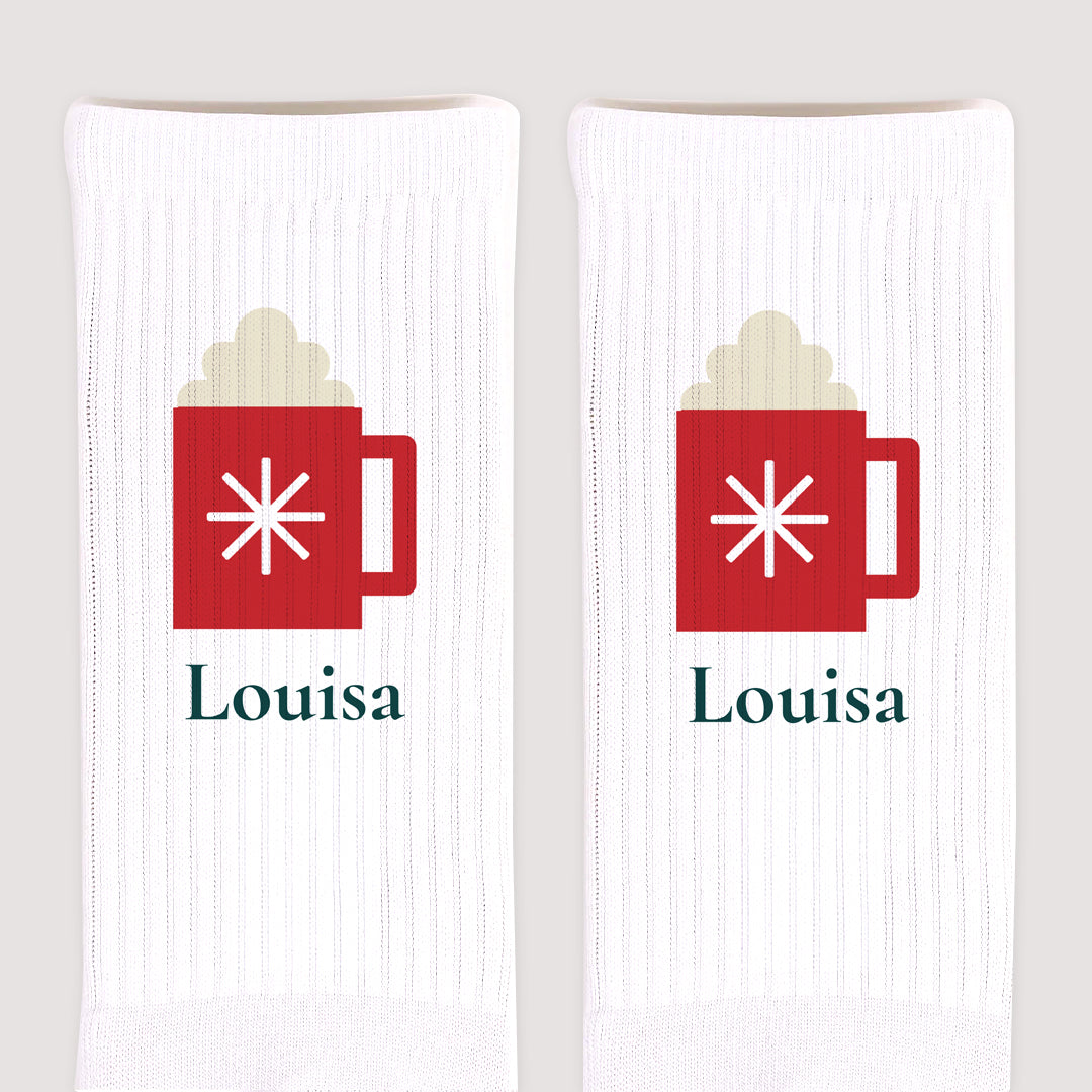 Kindersocken Weiße Heiße Schokolade foto N° 3