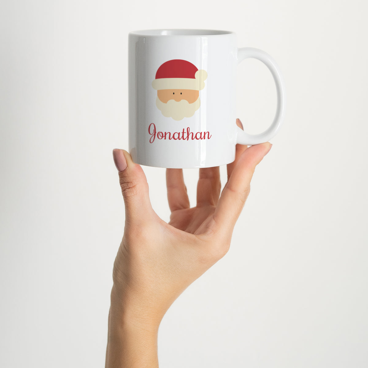 Tasse Weiß Weihnachtsmann foto N° 2