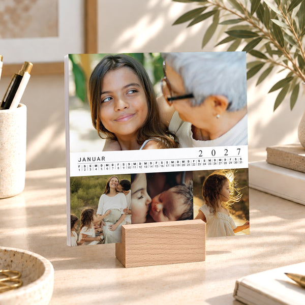 Kalender Weihnachten 6 Karten Memento foto