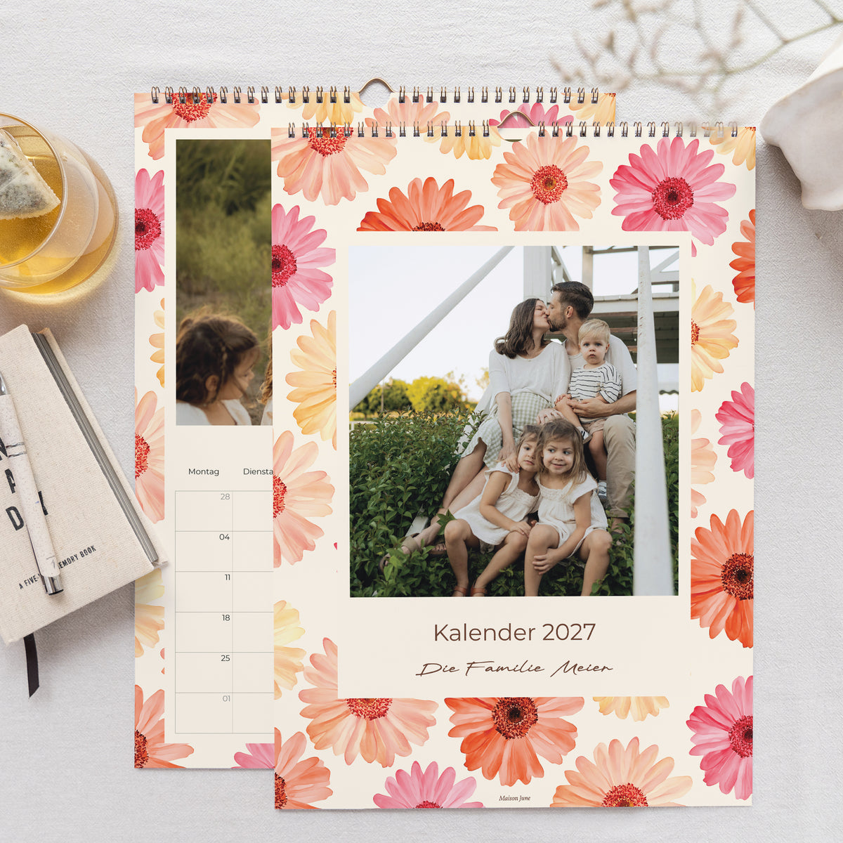 Kalender Weihnachten Wandgemälde A3 foto N° 1