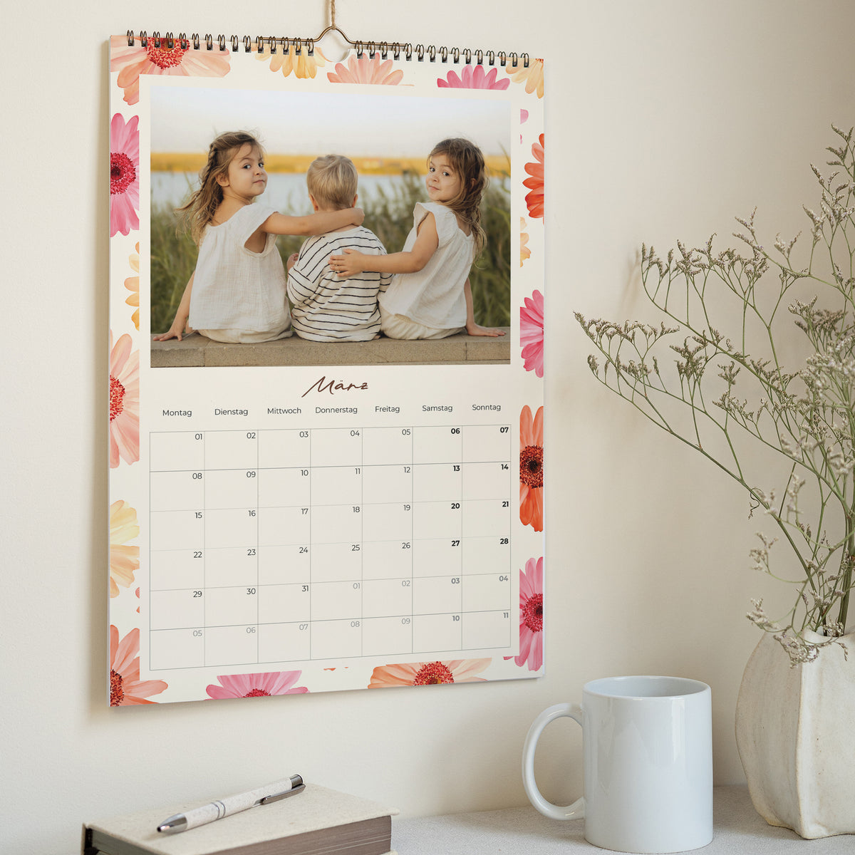 Kalender Weihnachten Wandgemälde A3 foto N° 3