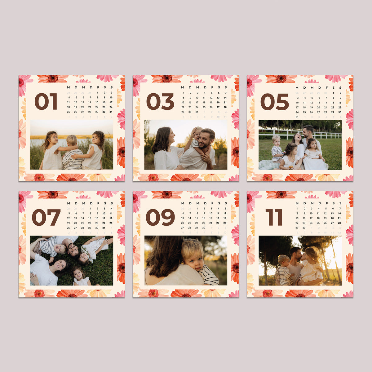 Kalender Weihnachten 6 Karten foto N° 3
