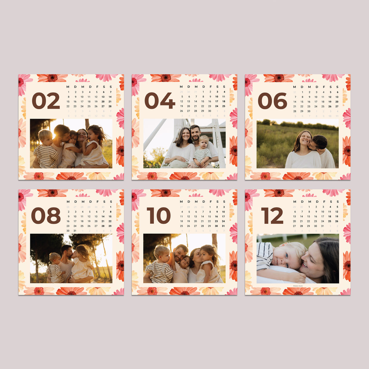 Kalender Weihnachten 6 Karten foto N° 4