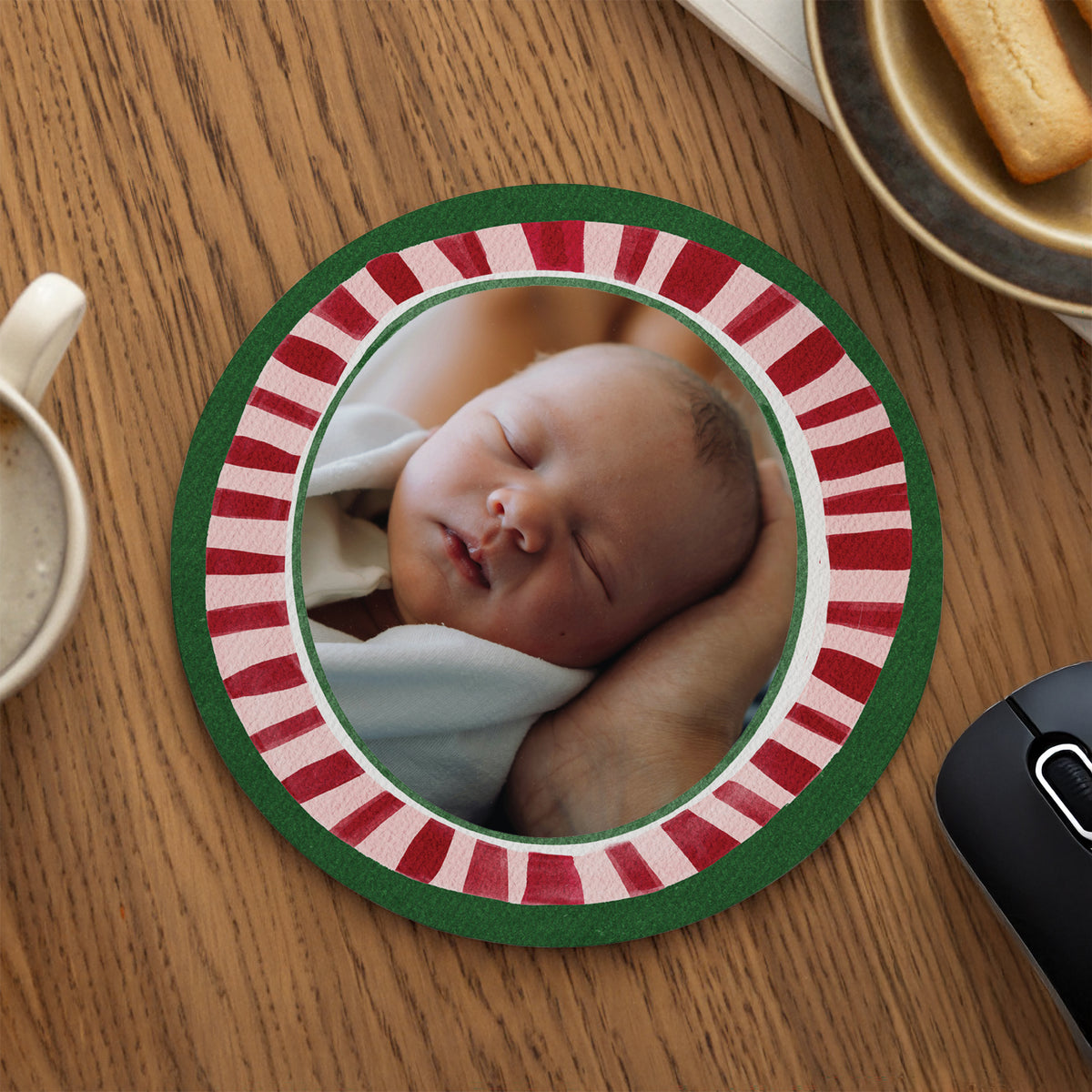 Mousepad Rund Pfefferminze foto N° 1