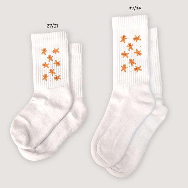 Kindersocken Weiße Lebkuchenparty foto
