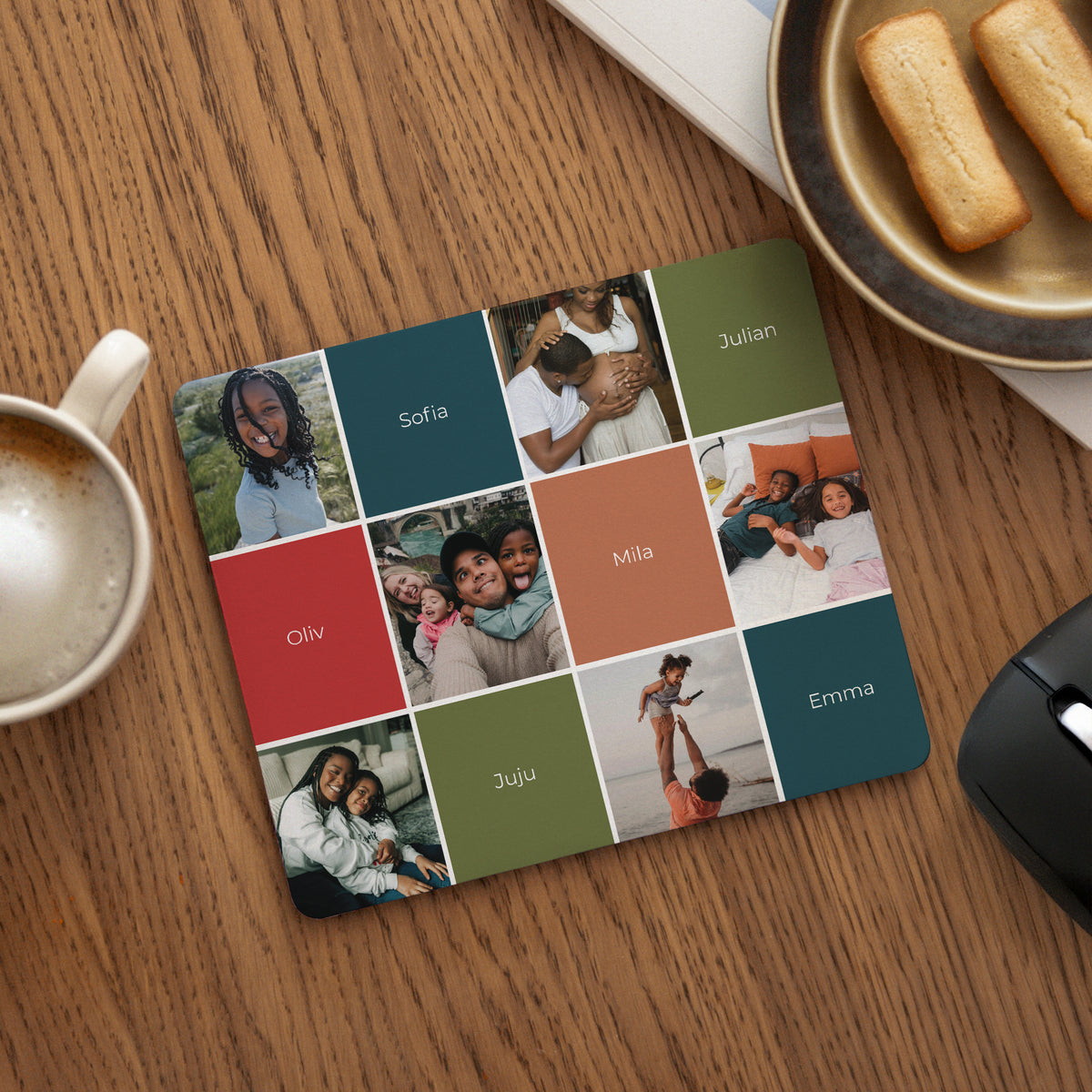 Mousepad Rechteck Weihnachtsschätze foto N° 1