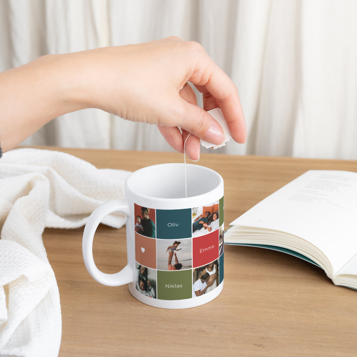 Tasse Weiß Weihnachtsschätze foto N° 3