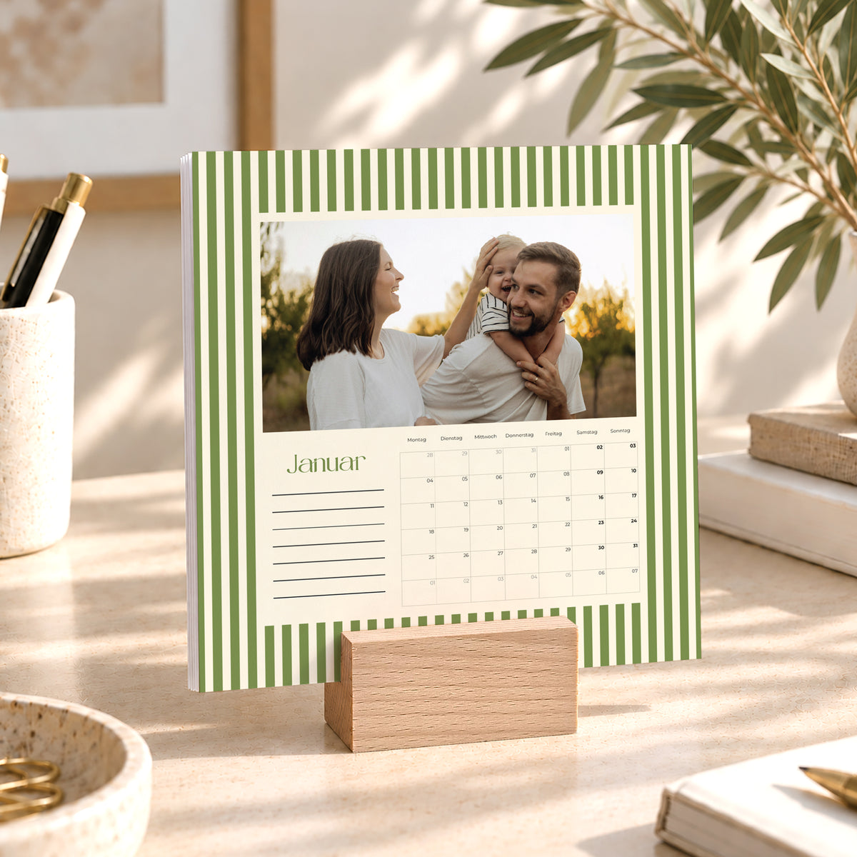 Kalender Weihnachten 6 Karten Zeitlinien foto N° 1