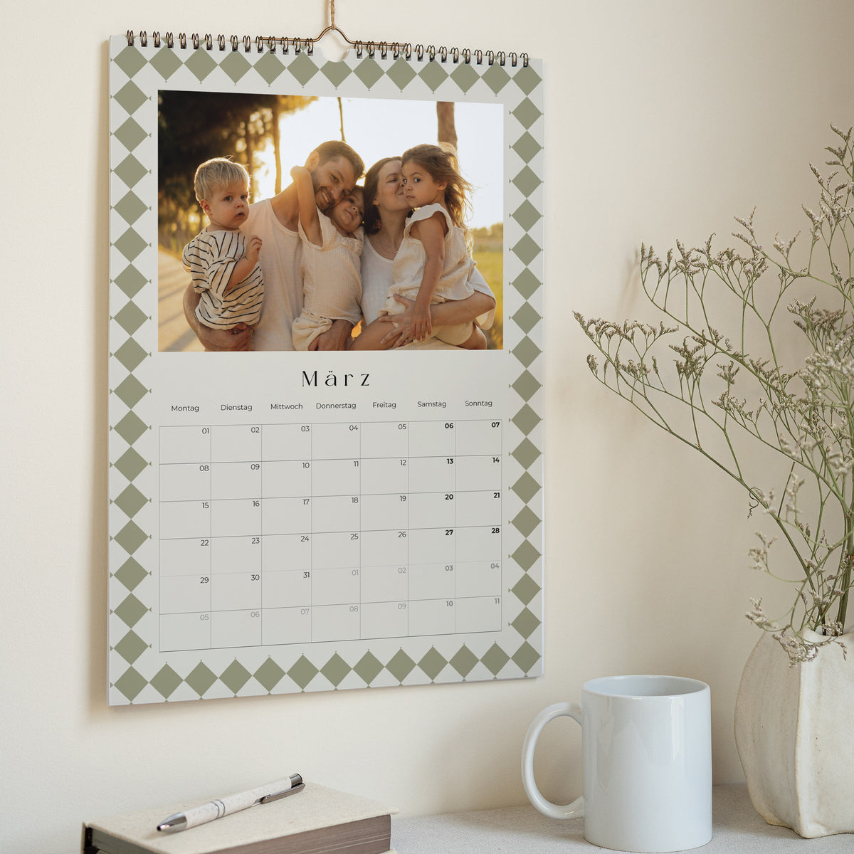 Kalender Weihnachten Wandgemälde A3 Palladio foto N° 3