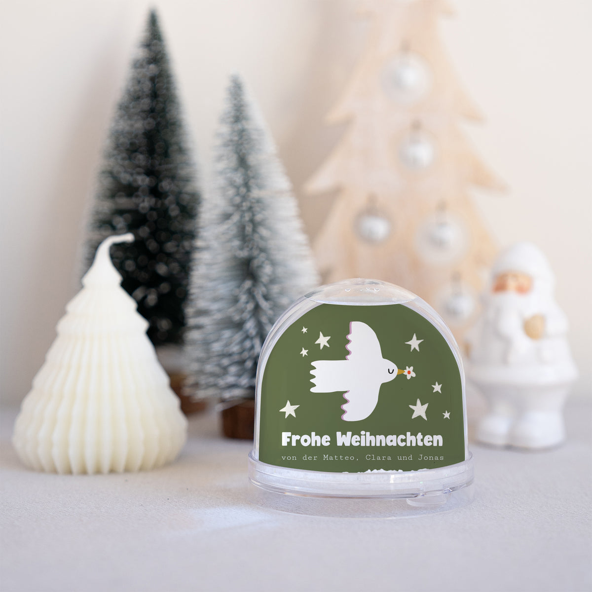 Schneekugel Weihnachten Glass Ritournelle foto N° 4