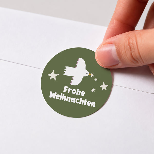 Sticker Weihnachten Rund Ritournelle foto
