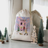 Sack des Weihnachtsmanns Großformat Unter den Schneeflocken foto N° 1