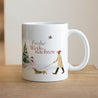 Tasse Weiß Unter den Schneeflocken foto N° 1
