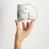 Tasse Weiß Unter den Schneeflocken foto N° 2