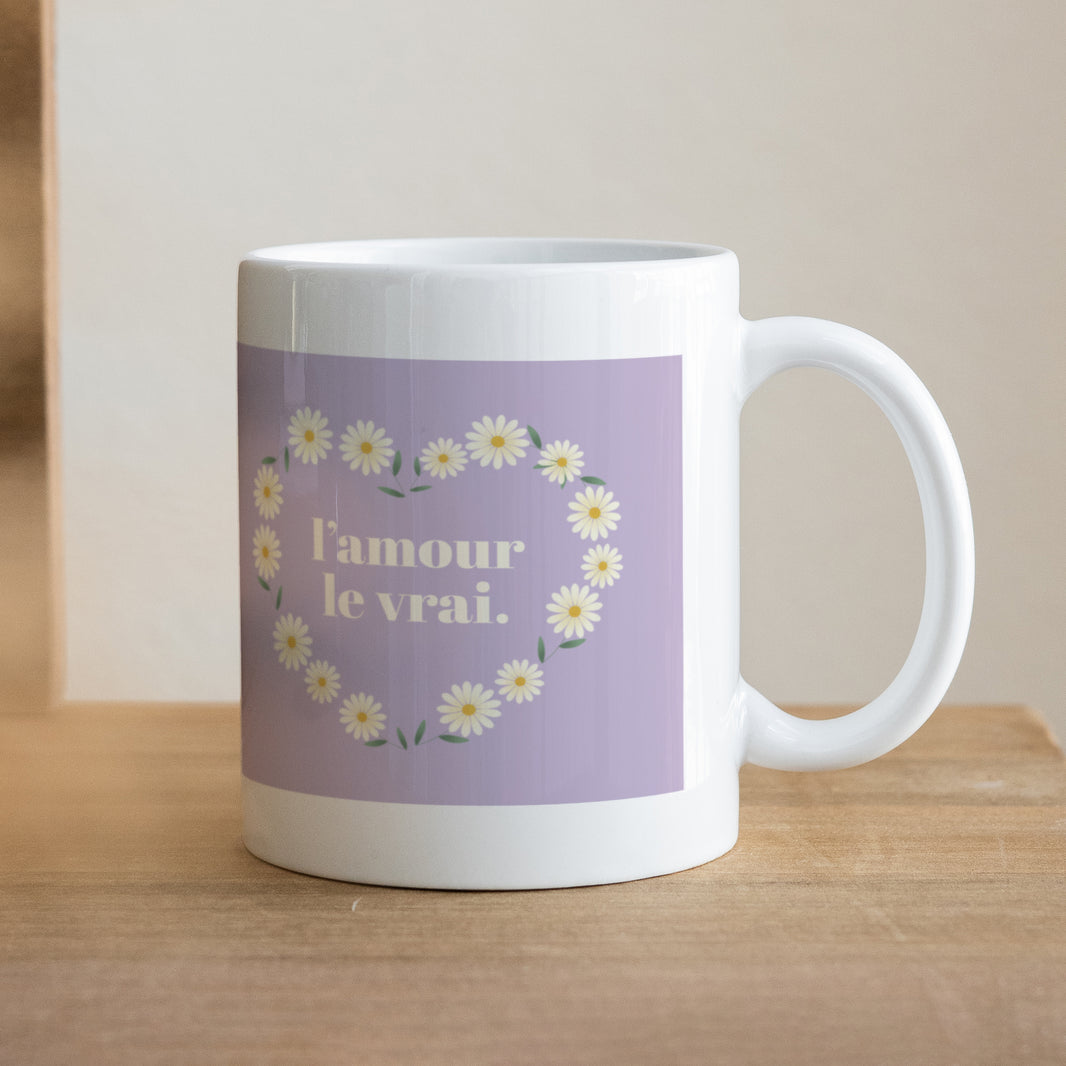 Mug Objets Blanc L'amour le vrai foto N° 1