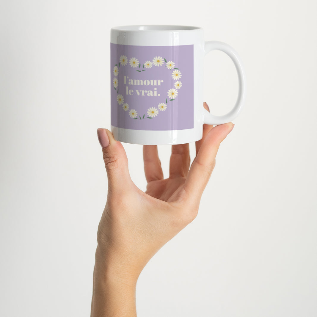 Mug Objets Blanc L'amour le vrai foto N° 2