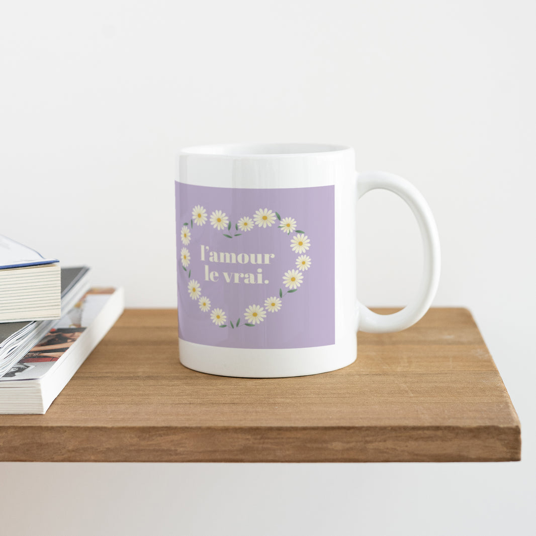 Mug Objets Blanc L'amour le vrai foto N° 4