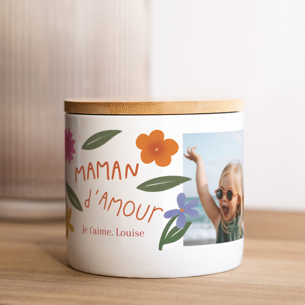 Pot en céramique Objets 48 cl Maman d'Amour foto N° 2