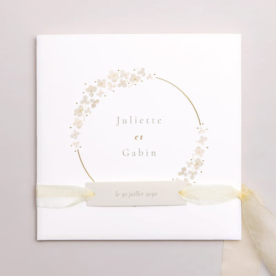 Traditionelle Hochzeitseinladung