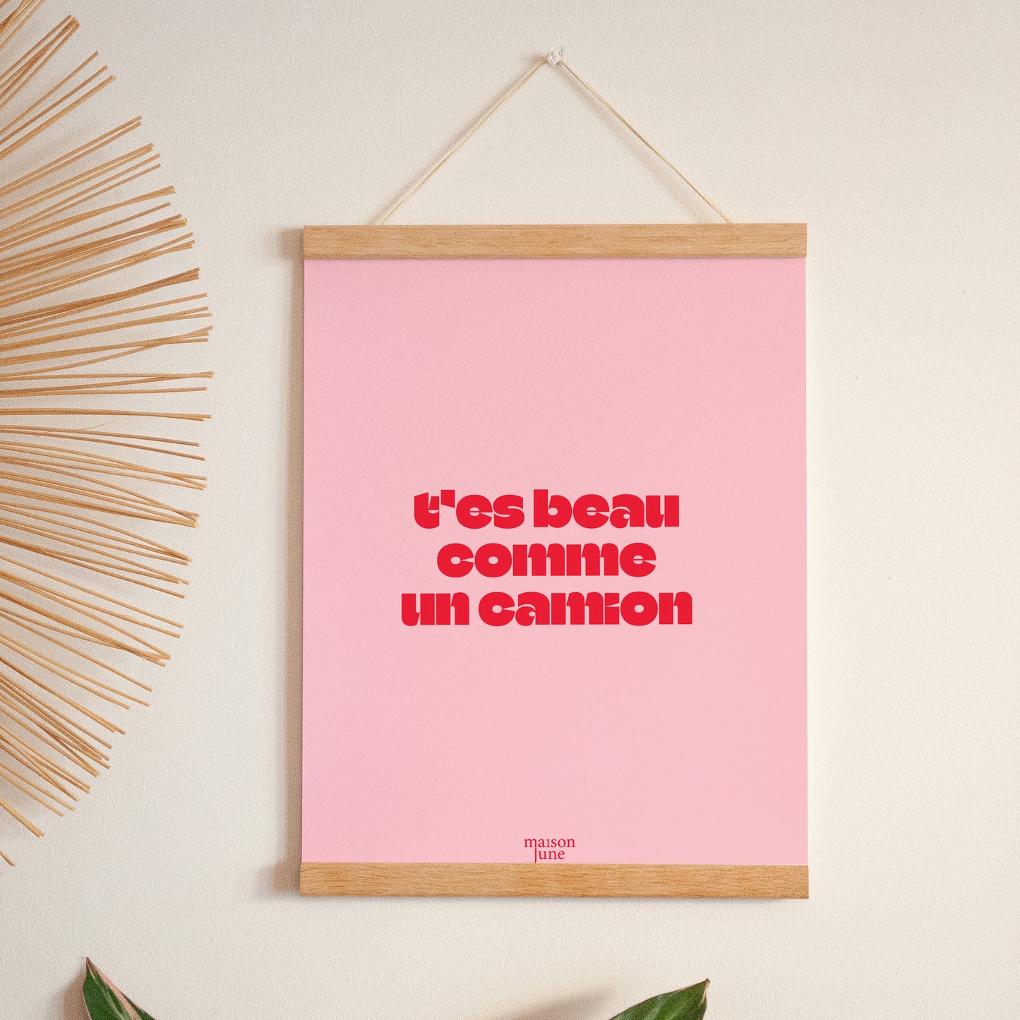 Affiche Portrait 30 x 40 cm Beau comme un camion II foto N° 1