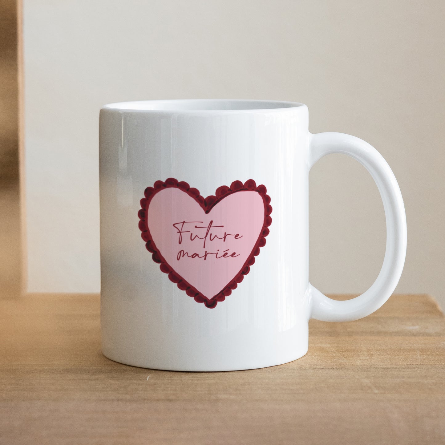 Mug Blanc La future Mariée foto N° 1