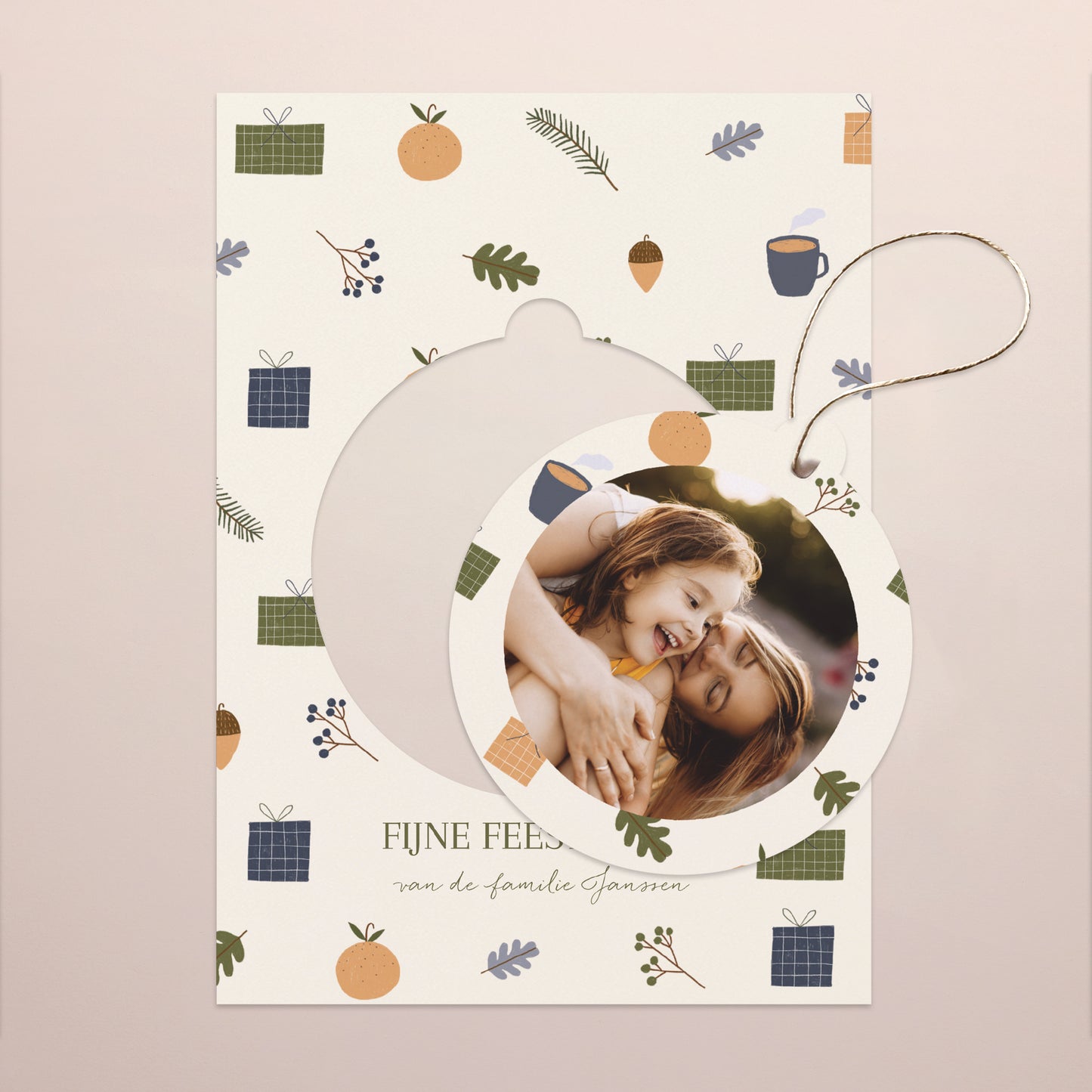 Weihnachtskarte Weihnachten Abnehmbar Weihnachtsgeist II foto N° 4