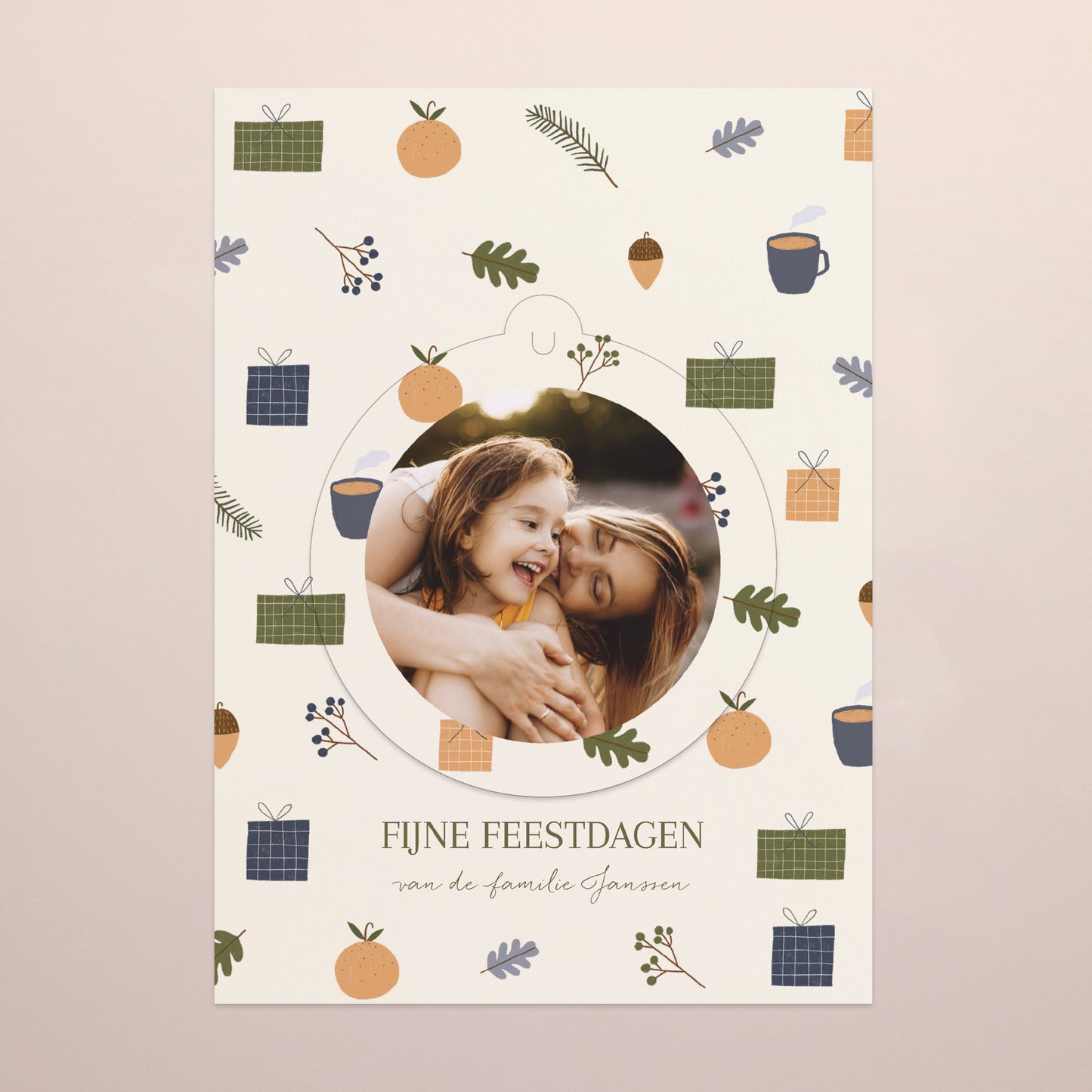 Weihnachtskarte Weihnachten Abnehmbar Weihnachtsgeist II foto N° 5