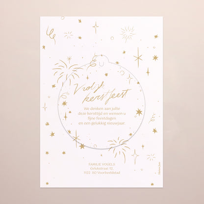 Weihnachtskarte Weihnachten Abnehmbar Festliche Wünsche foto N° 6